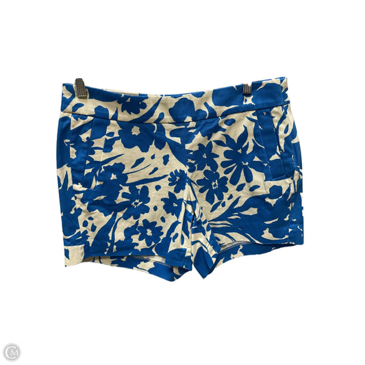 Shorts By J. Crew In Blue & Cream, Size: 6