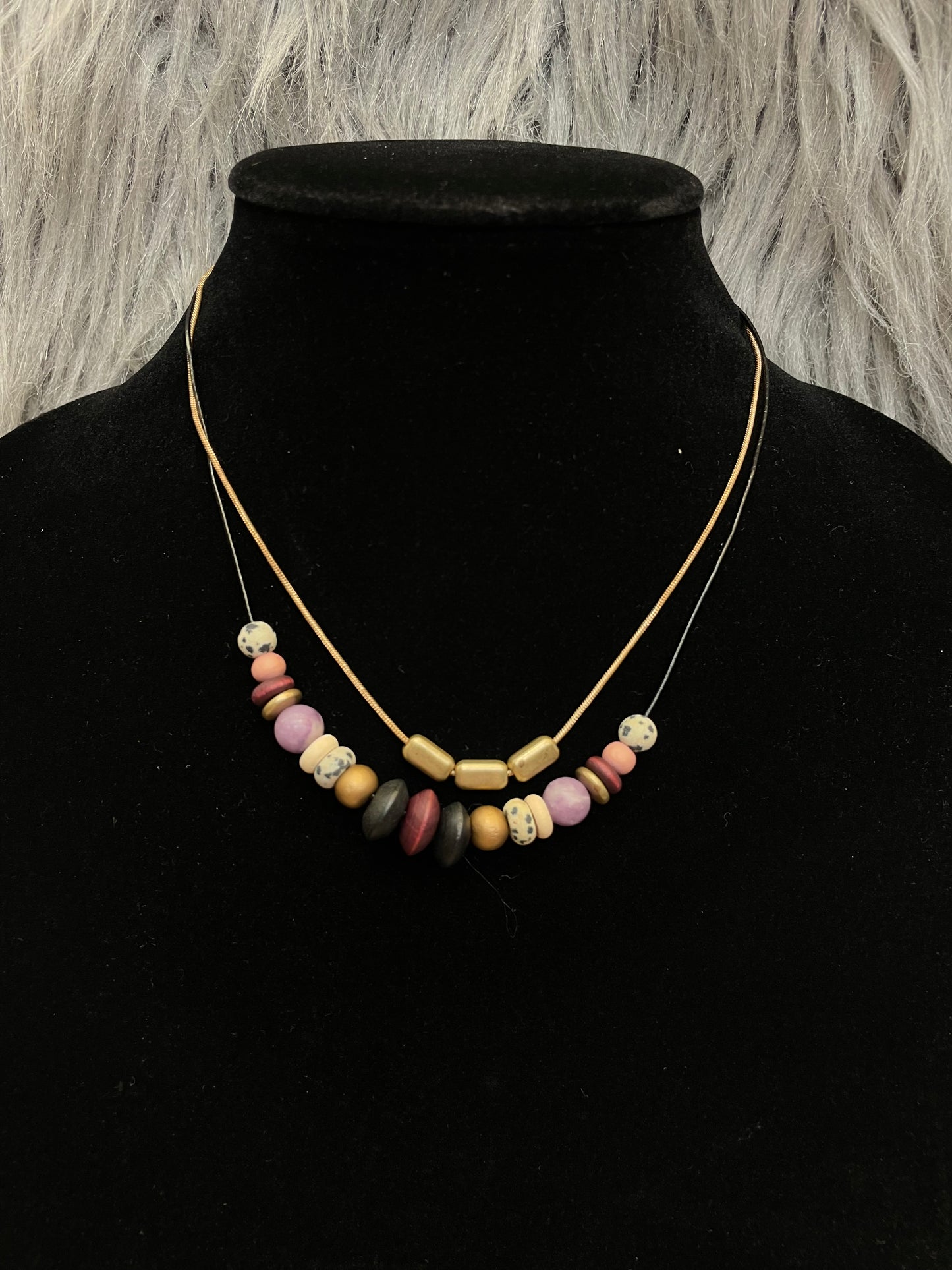 Necklace Layered By Clothes Mentor