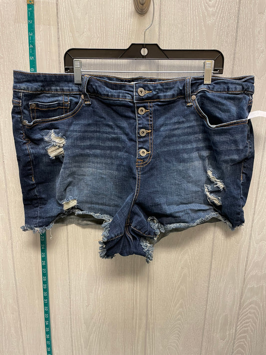 Blue Denim Shorts Torrid, Size 24