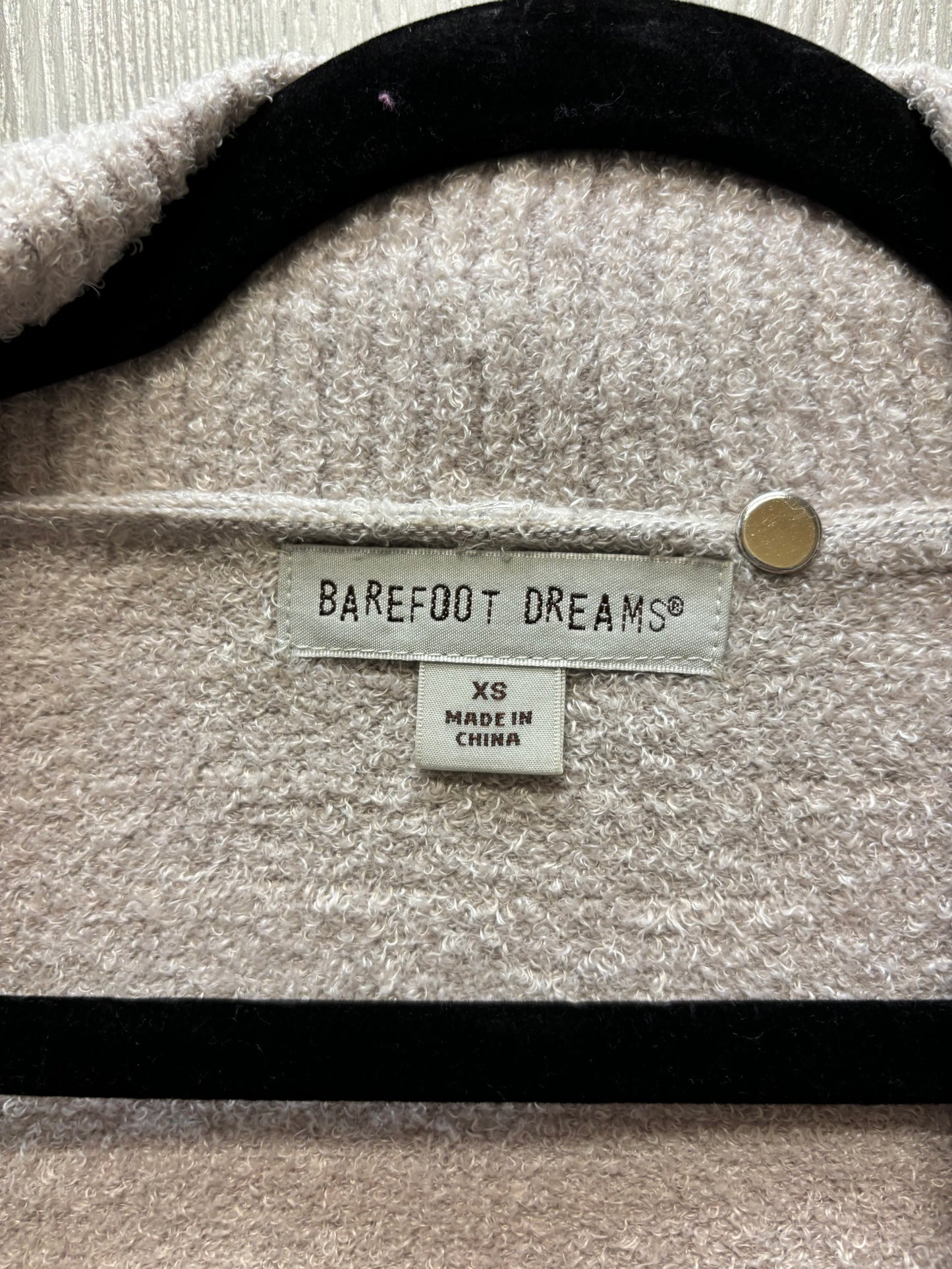 Sweater Cardigan By Barefoot Dreams In Tan, Size: Xs