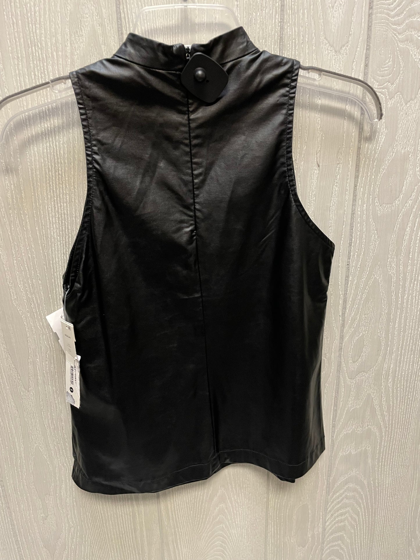 Blouse Sleeveless By Aqua In Black, Size: Xs