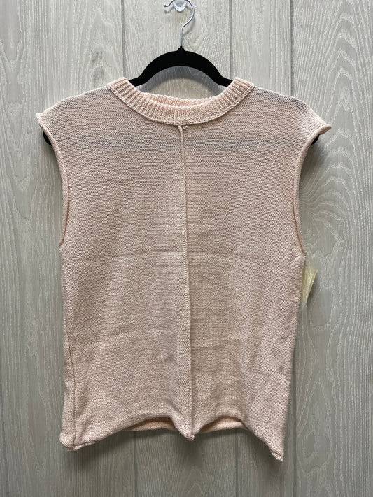 Sweater Short Sleeve By Clothes Mentor In Cream, Size: S