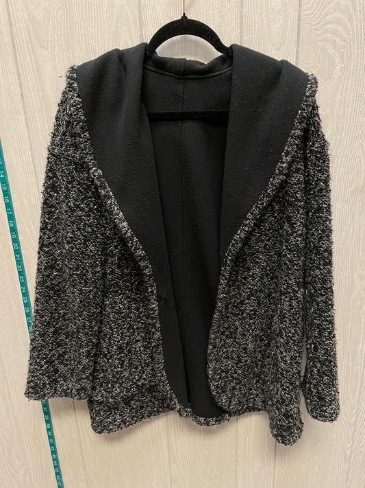 Coat Other By J. Jill In Black & Grey, Size: M