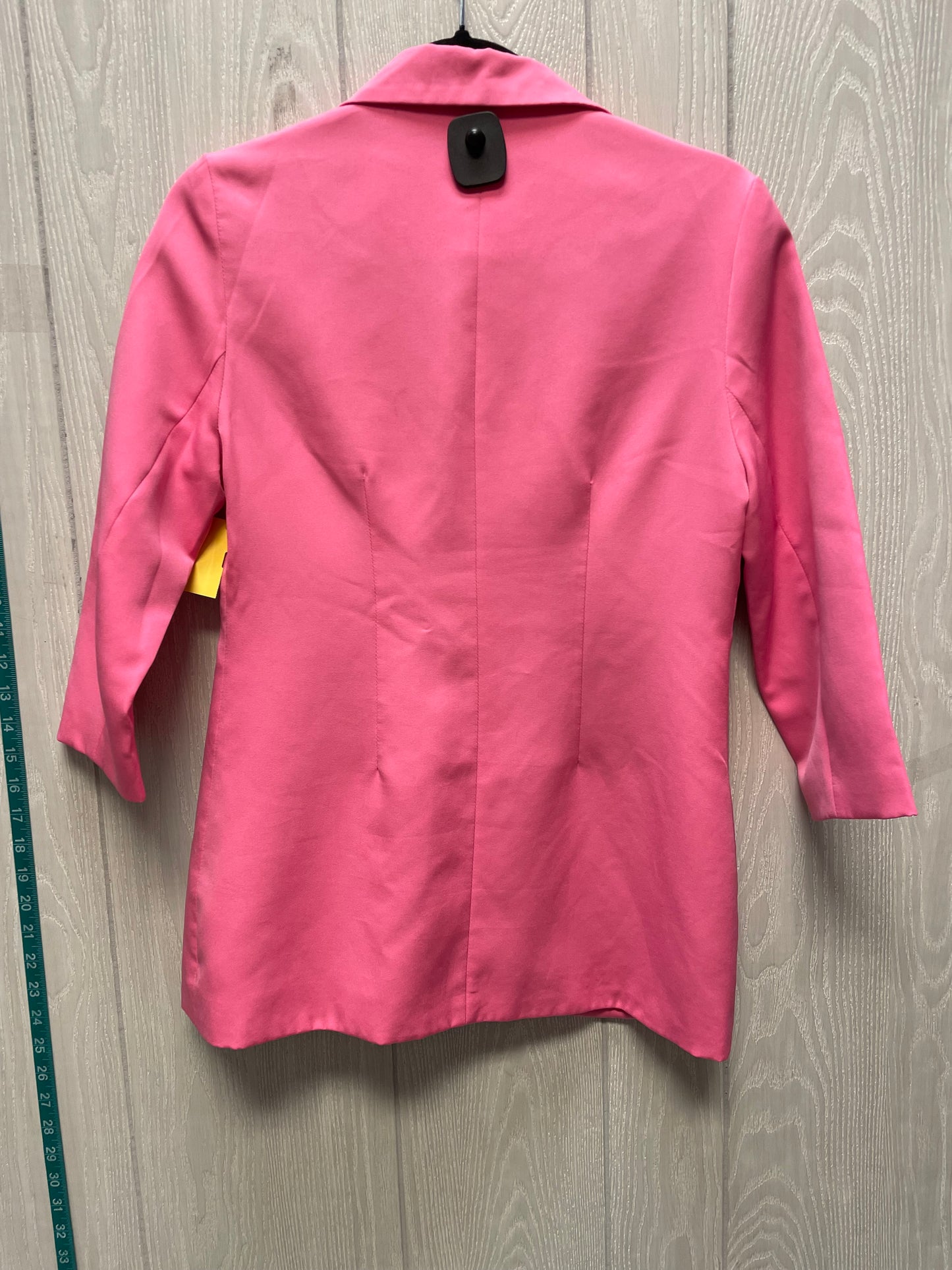 Blazer By Clothes Mentor In Pink, Size: S