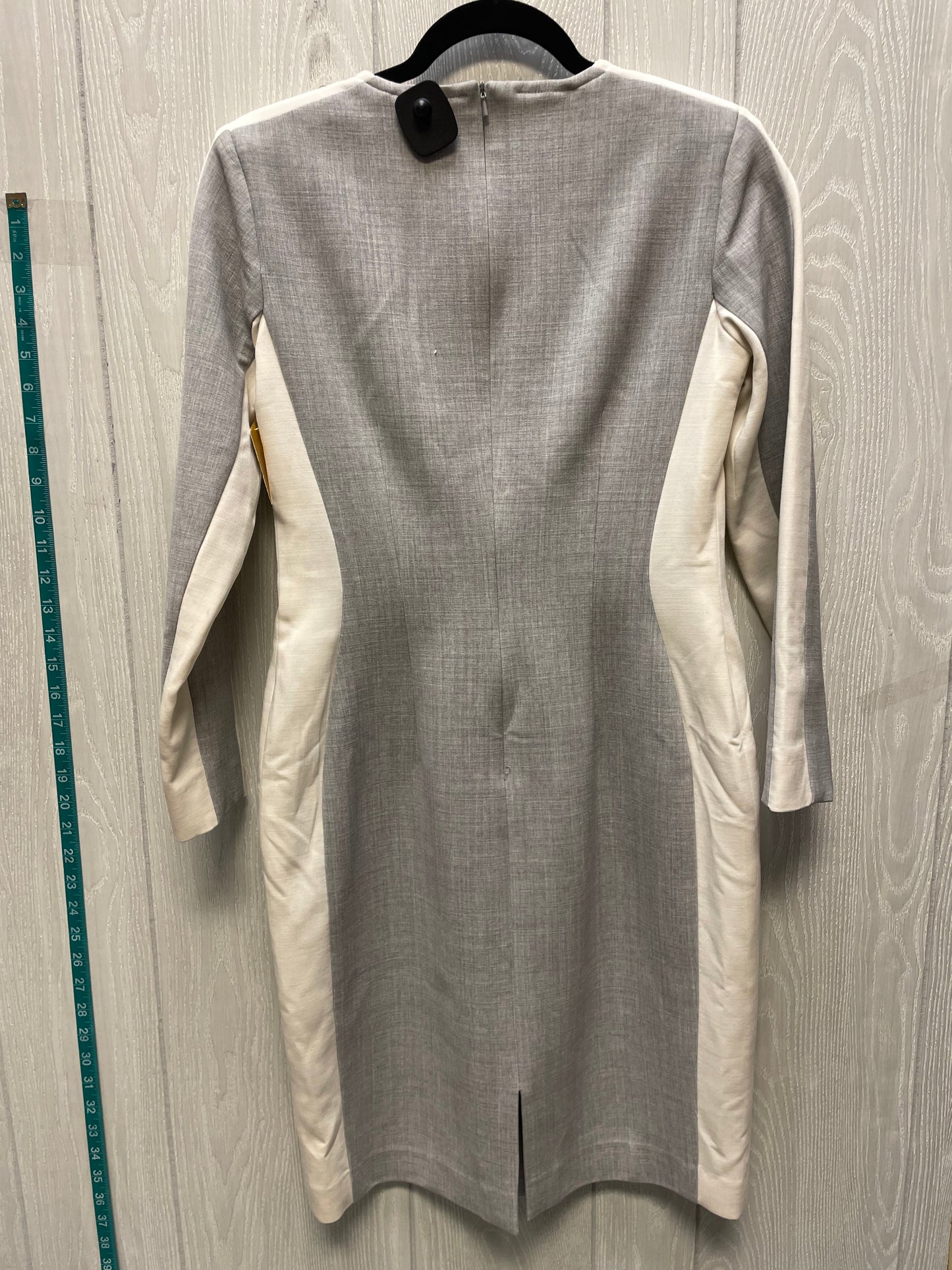 Dress Work By Worth Ny In Cream & Grey, Size: S