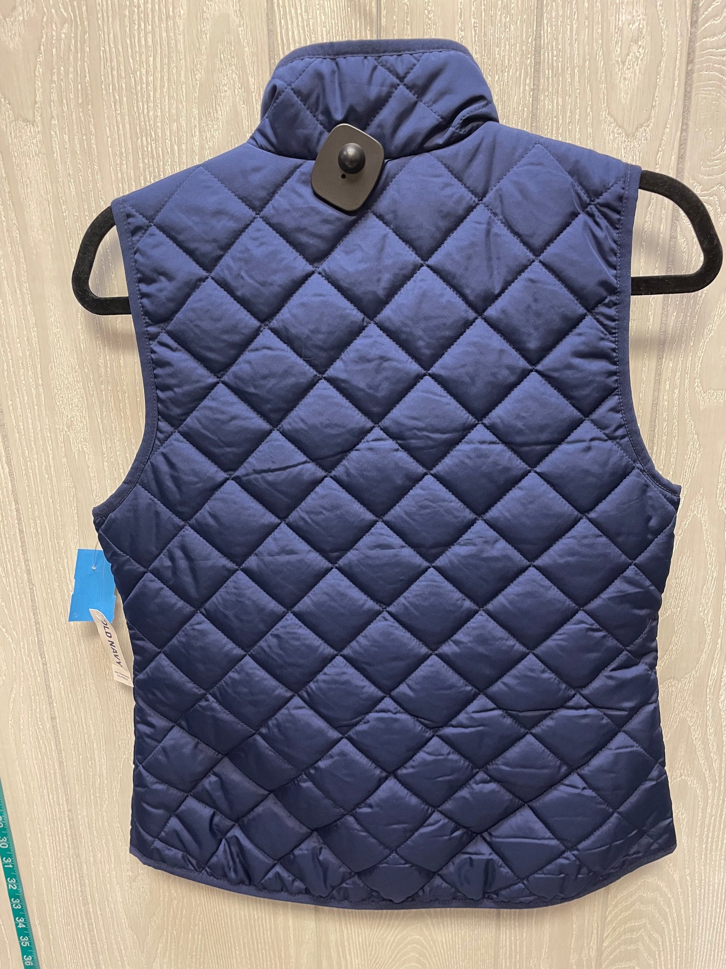 Vest Puffer & Quilted By Old Navy In Blue, Size: S