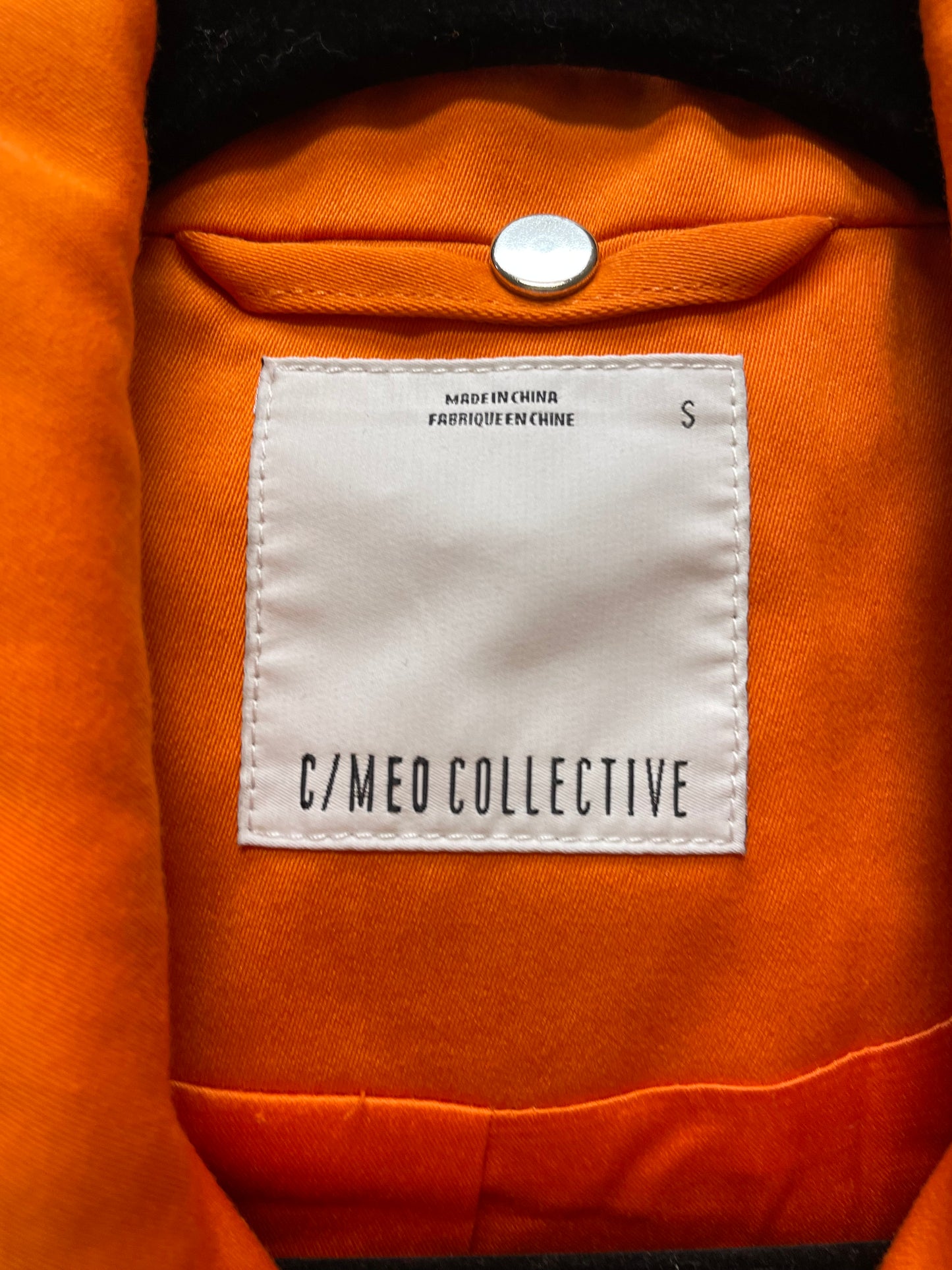 Jacket Utility By cmeo In Orange, Size: S