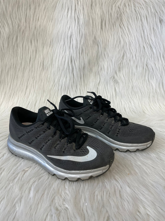 Shoes Athletic By Nike In Black & Grey, Size: 8