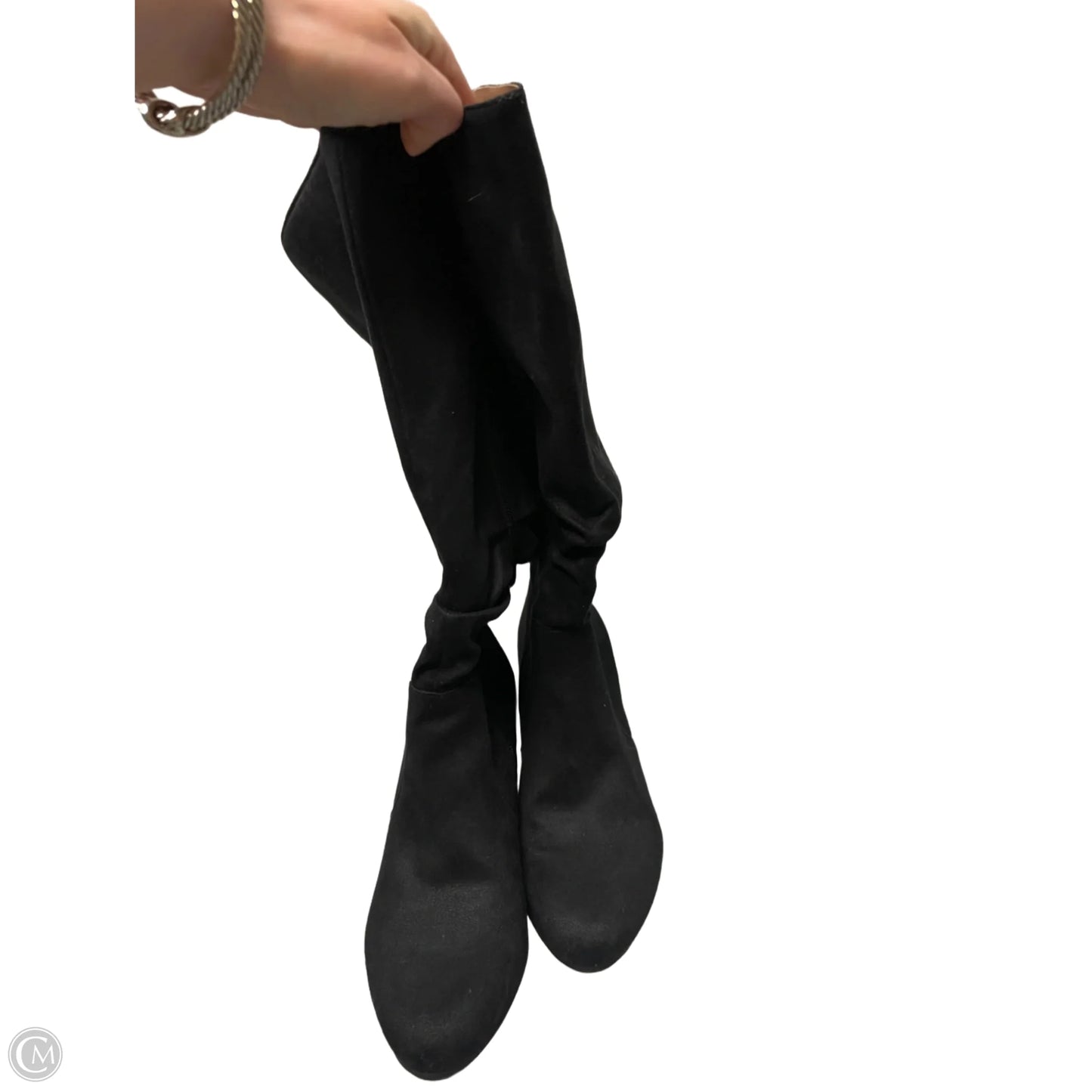 Boots Mid-calf Heels By Life Stride In Black, Size: 7