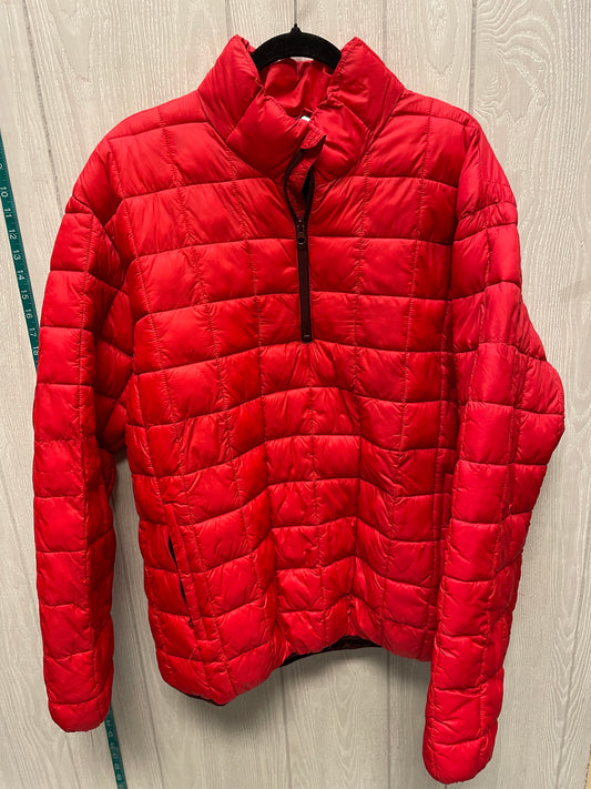 Coat Puffer & Quilted By St Johns Bay In Red, Size: 1x