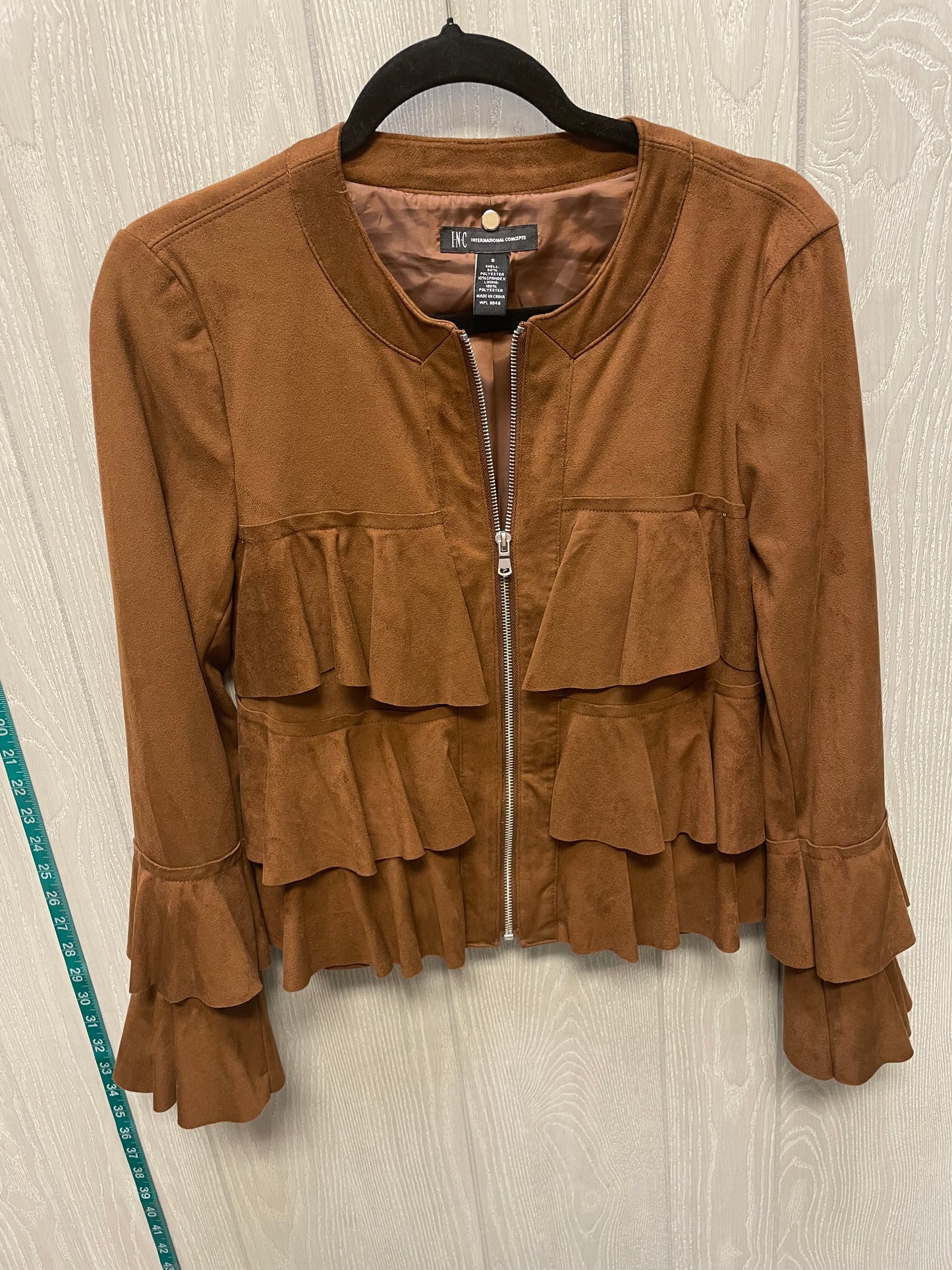 Jacket Other By Inc In Brown, Size: S