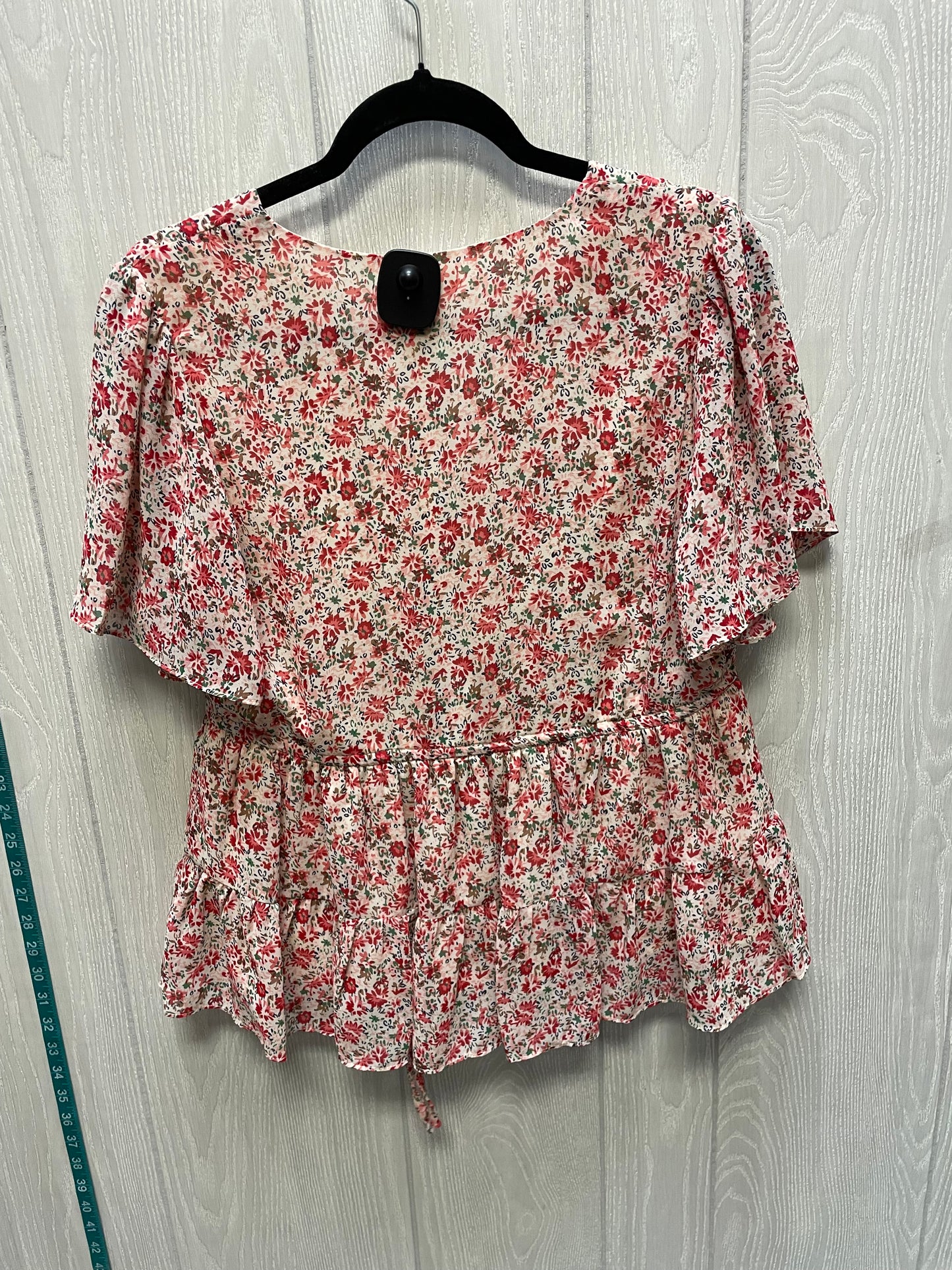 Blouse Short Sleeve By Jodifl In Floral Print, Size: S