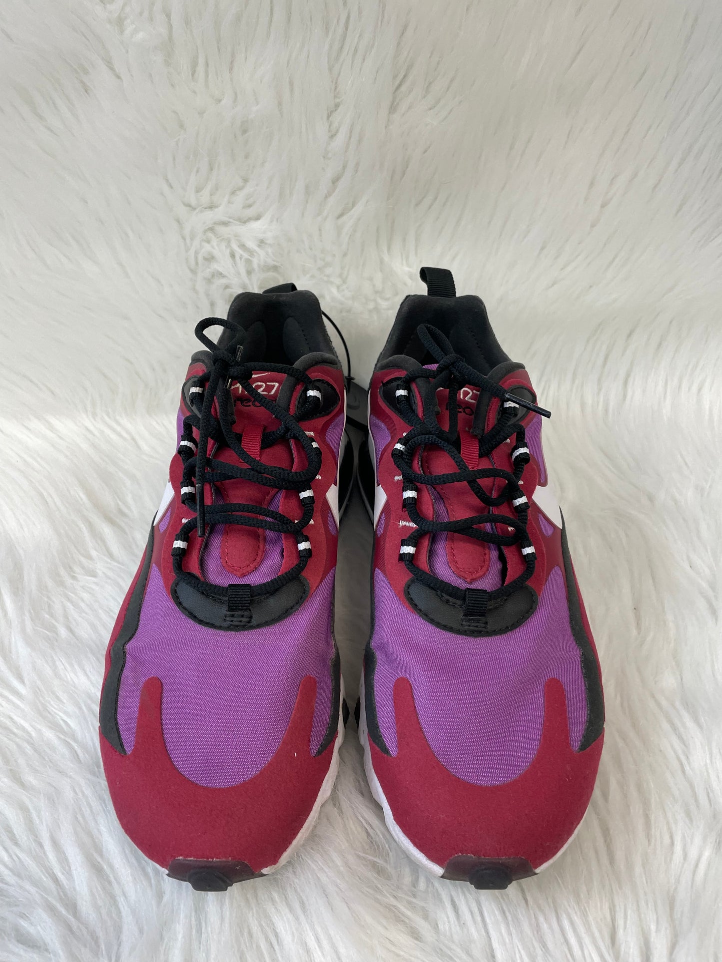 Shoes Athletic By Nike In Purple & Red, Size: 9