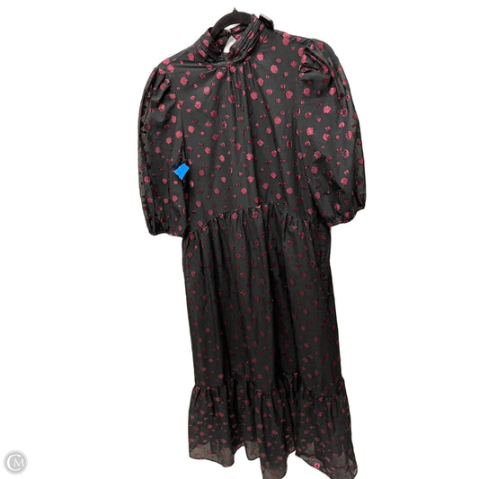 Dress Casual Maxi By Zara Women In Polkadot Pattern, Size: Xs