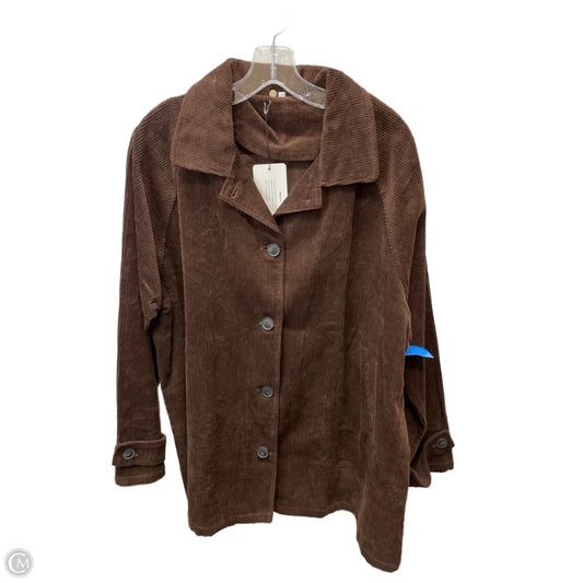 Jacket Other By Clothes Mentor In Brown, Size: Xl