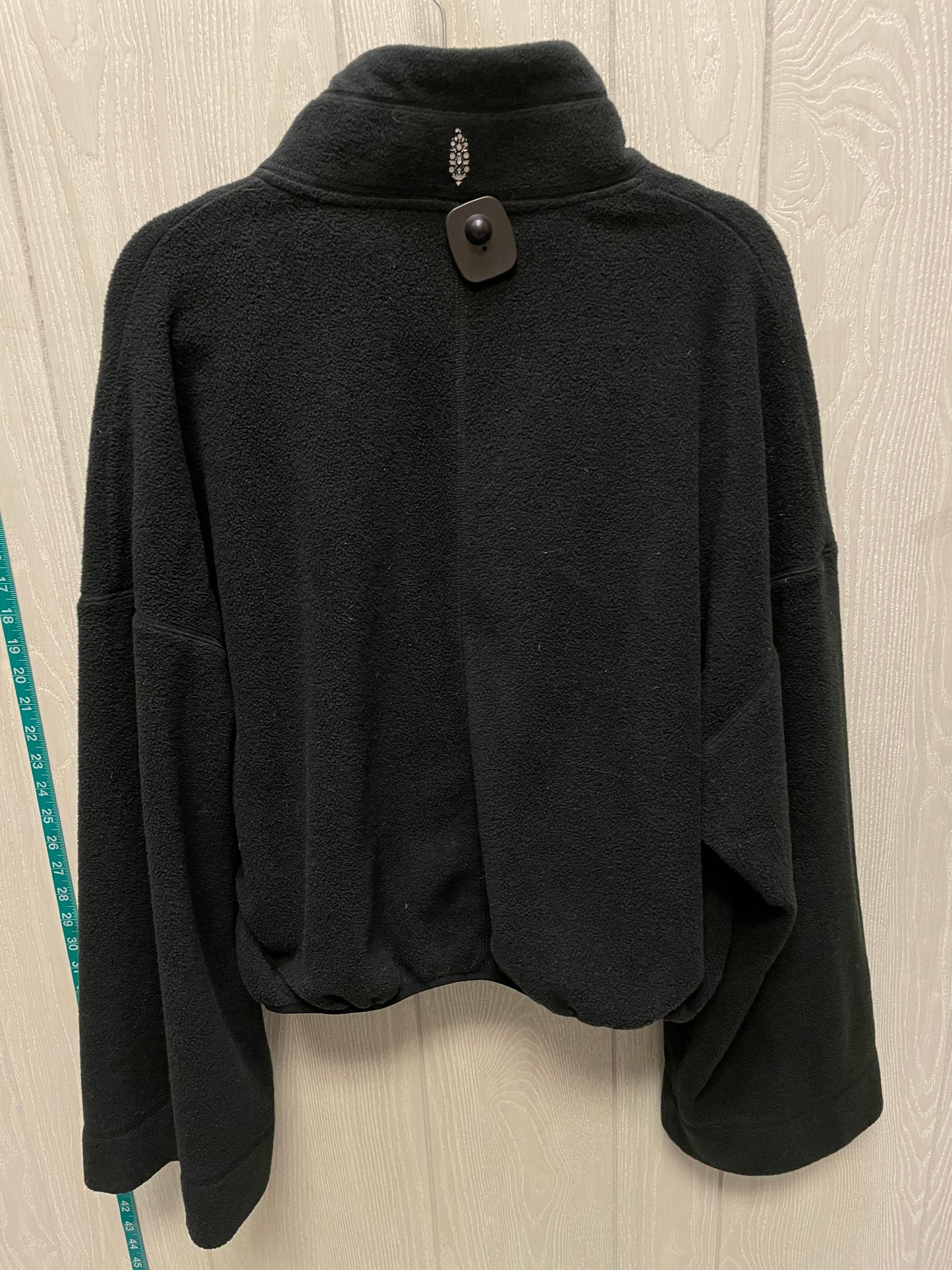 Jacket Fleece By Free People In Black, Size: L