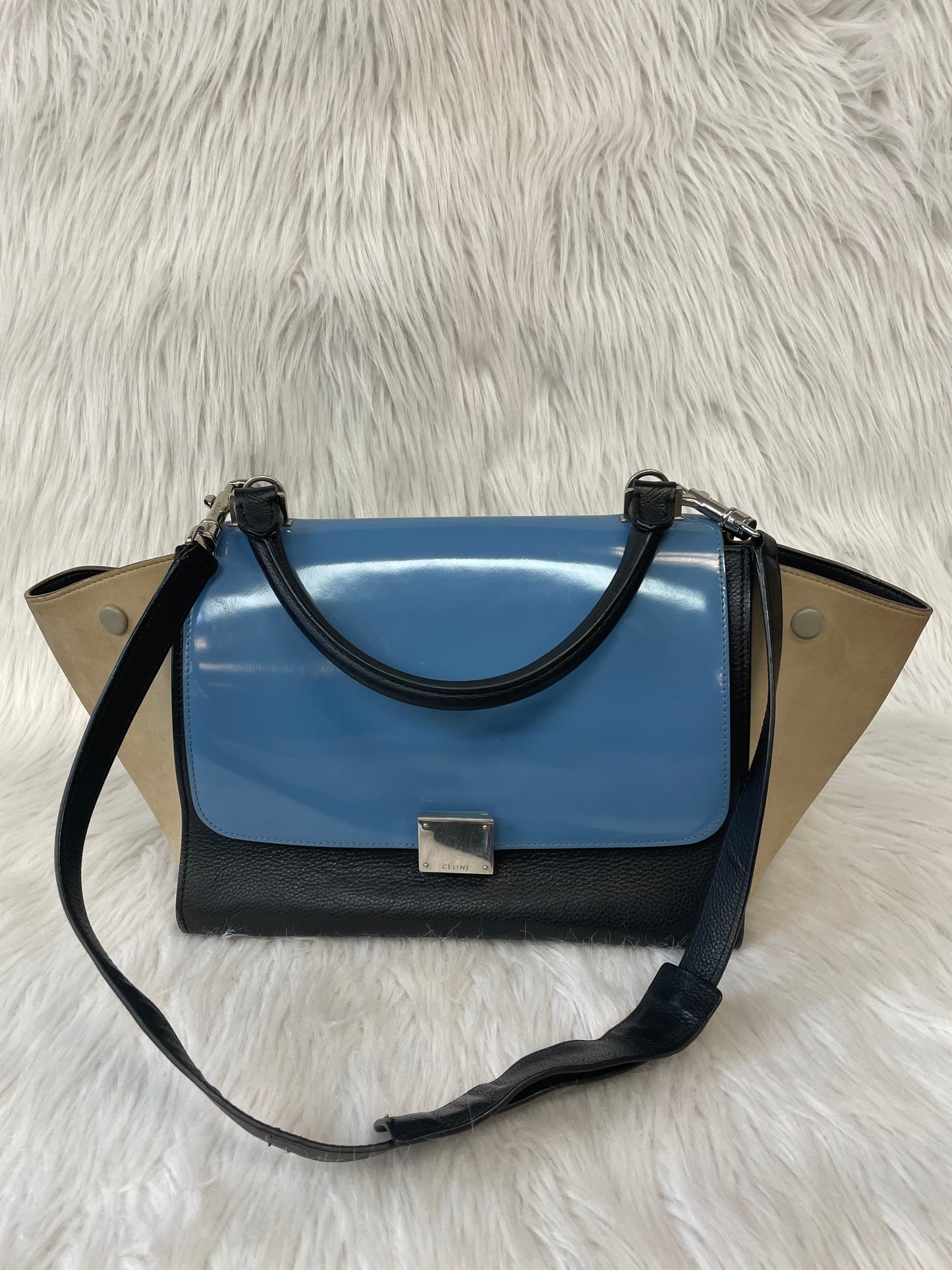 Handbag Luxury Designer By Celine, Size: Medium