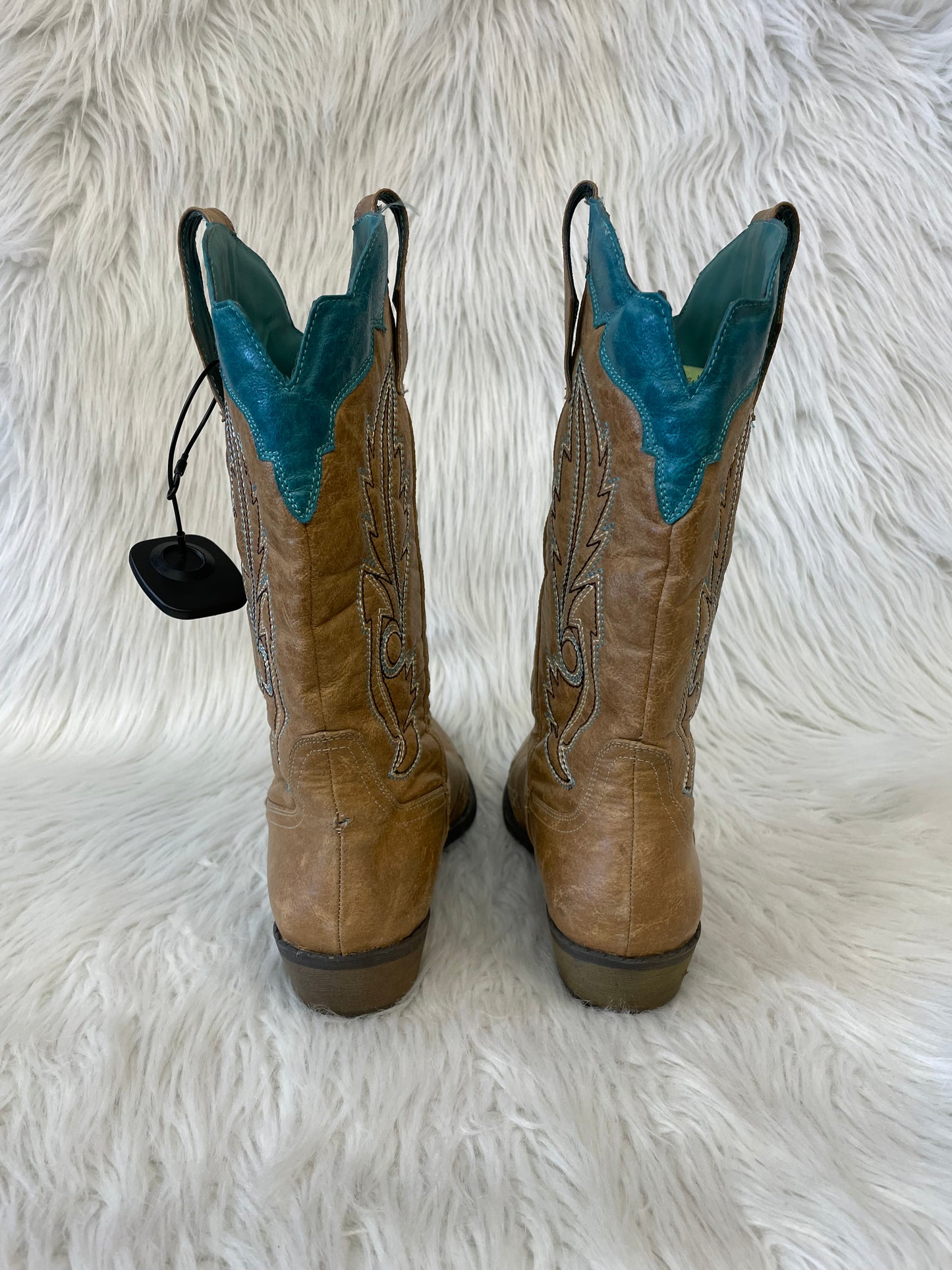 Boots Western By Very Volatile In Blue, Size: 7