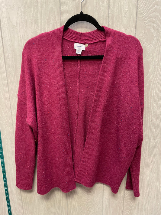 Sweater Cardigan By Old Navy In Purple, Size: Xs