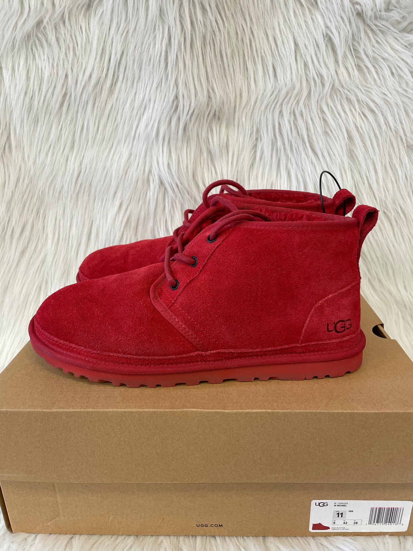 Boots Designer By Ugg In Red, Size: 11