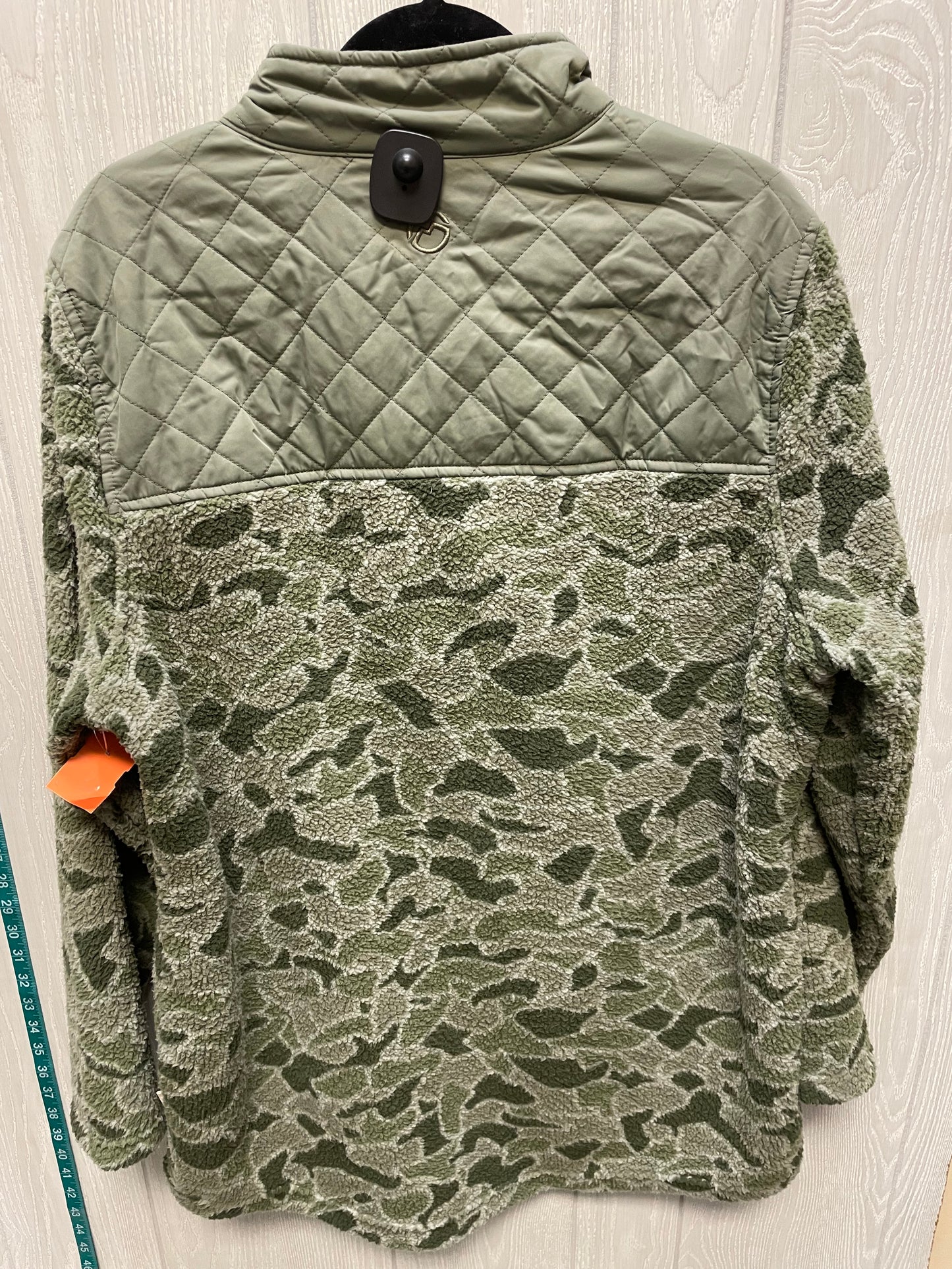 Jacket Fleece By Magellan In Camouflage Print, Size: 1x