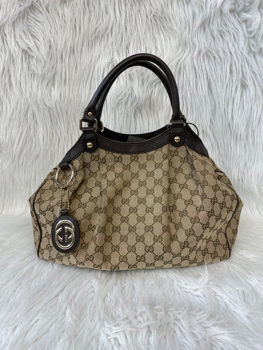 Handbag Luxury Designer By Gucci, Size: Large