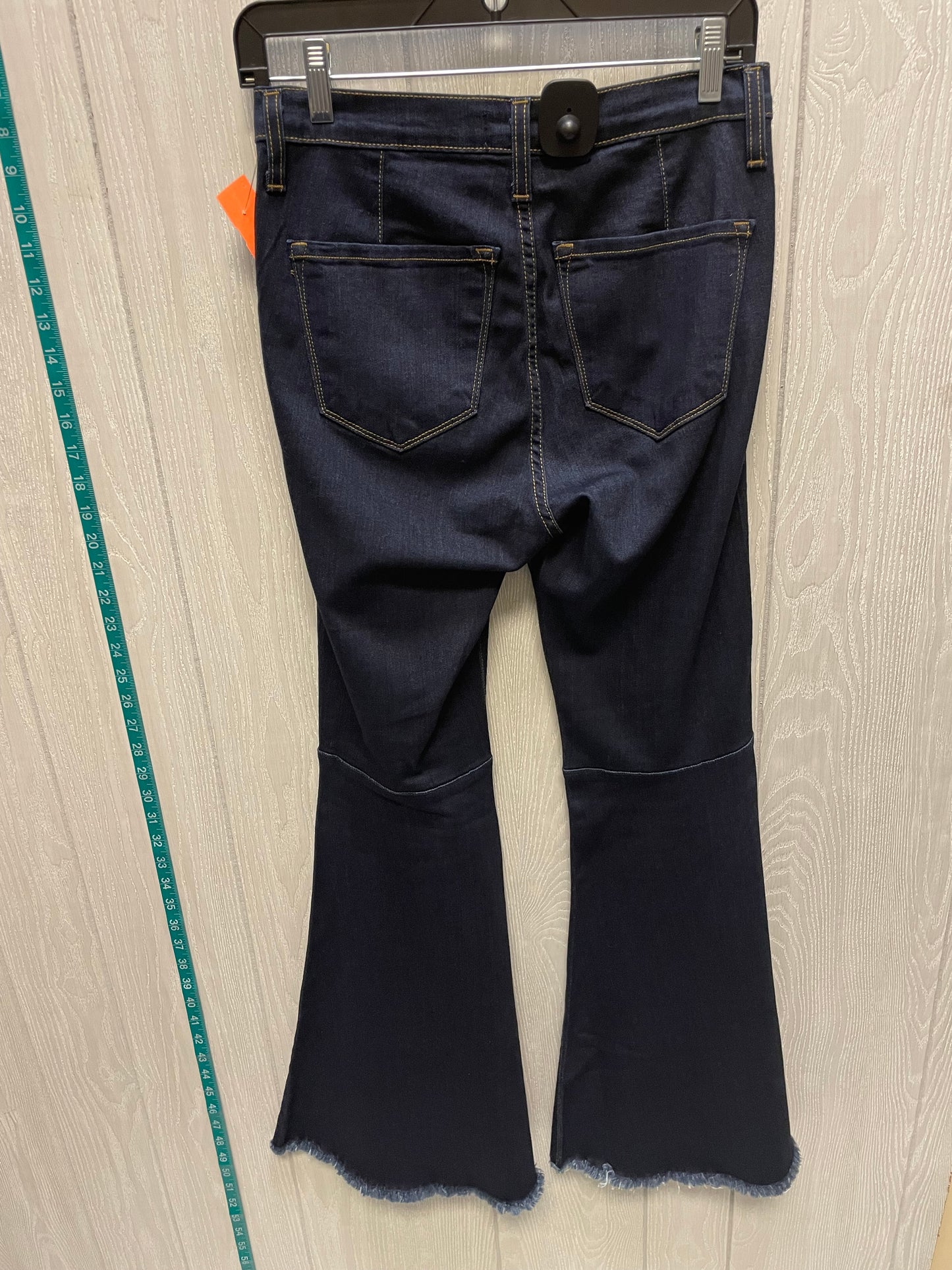 Jeans Flared By Judy Blue In Blue Denim, Size: 4