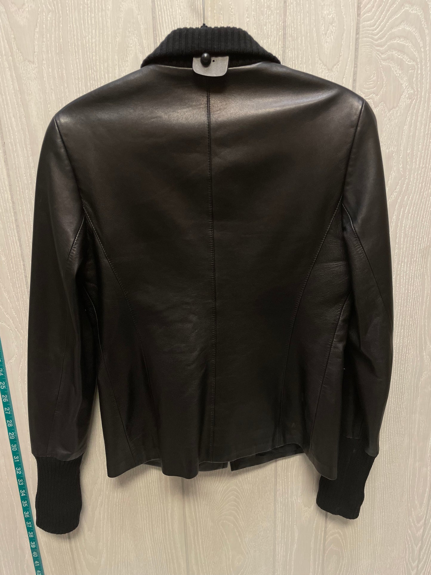 Jacket Designer By Lafayette 148 In Black, Size: S