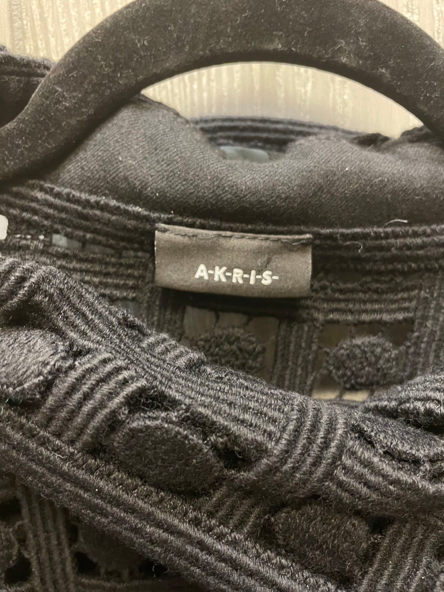 Jacket Other By Akris In Black, Size: M