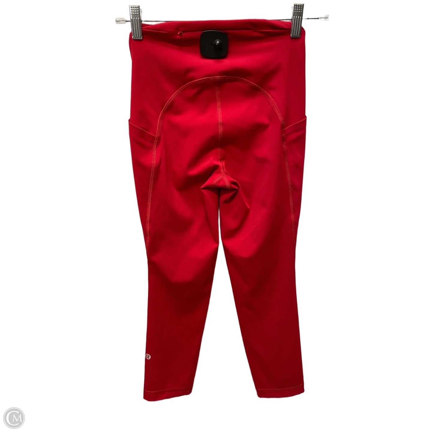 Athletic Leggings By Lululemon In Red, Size: 2