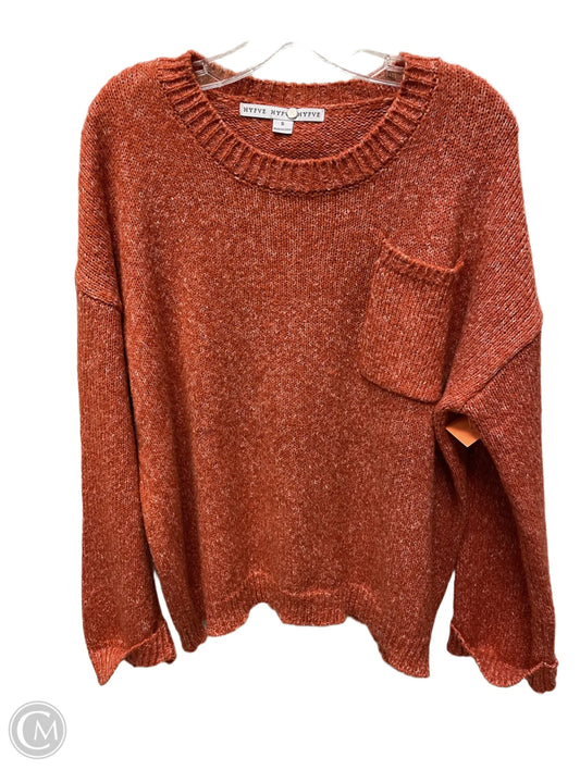 Sweater By Hyfve In Orange, Size: S