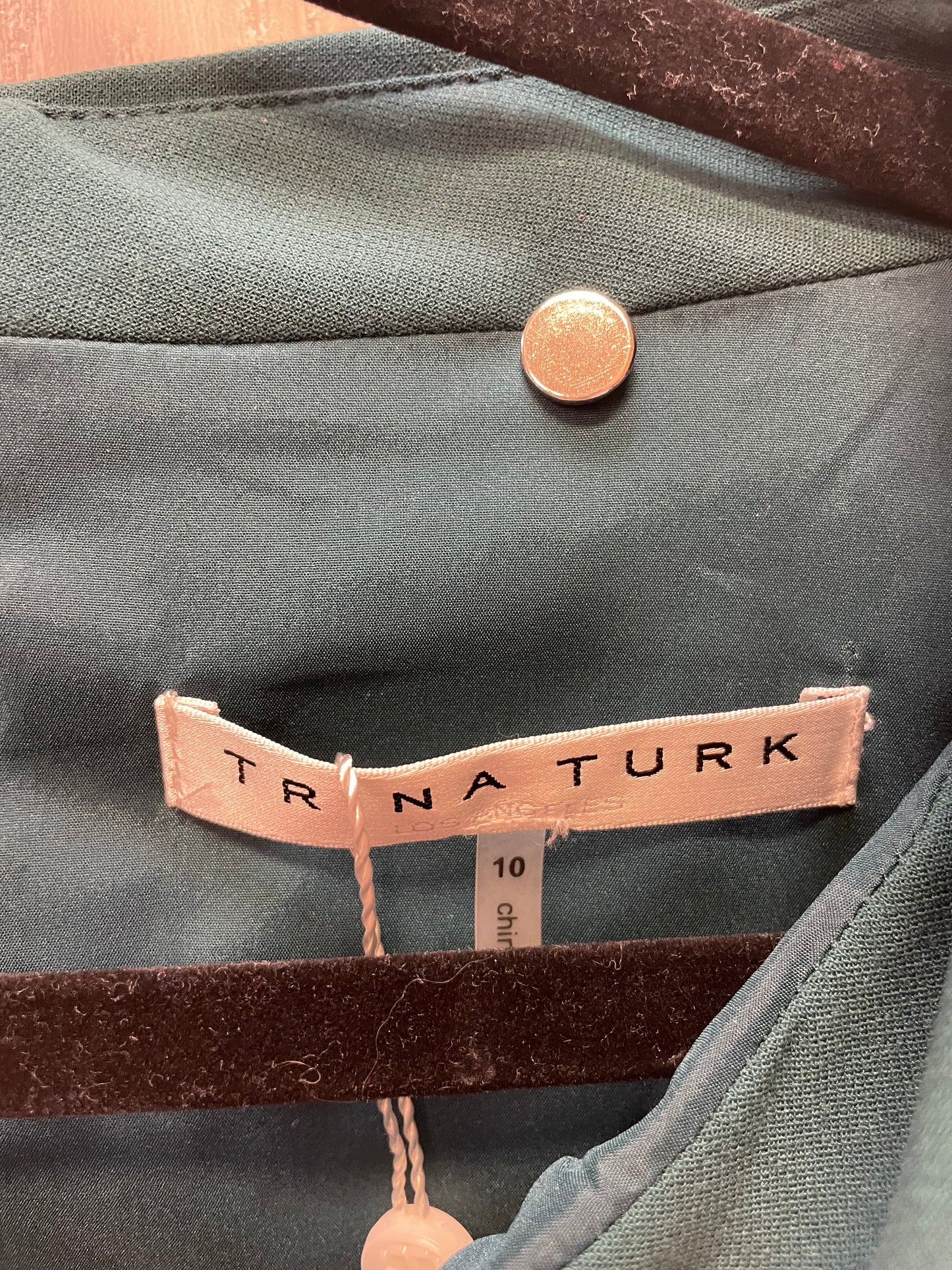 Dress Work By Trina Turk In Green, Size: M