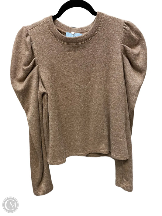 Sweater By Cece In Brown, Size: L