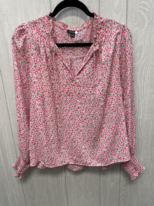 Blouse Long Sleeve By Ann Taylor  Size: M