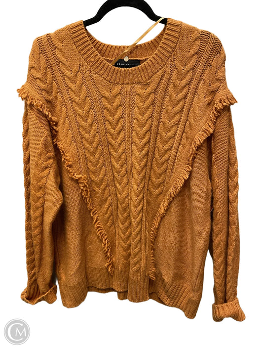Sweater By Lane Bryant In Orange, Size: 1x