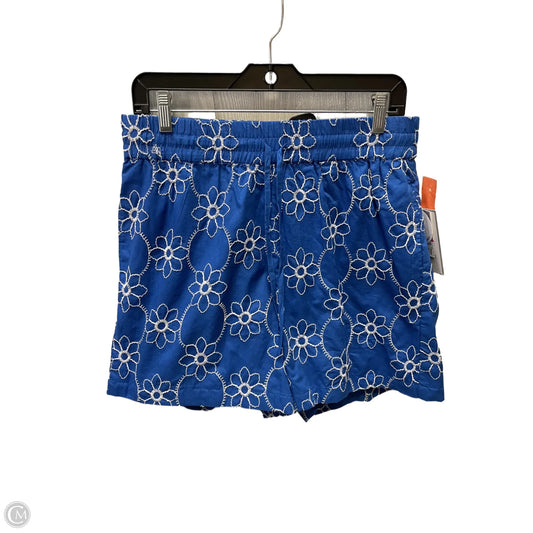 Shorts By CALLIGRAPHIE In Blue & White, Size: 4