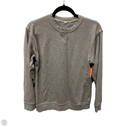 Sweatshirt Crewneck By Lululemon In Grey, Size: S