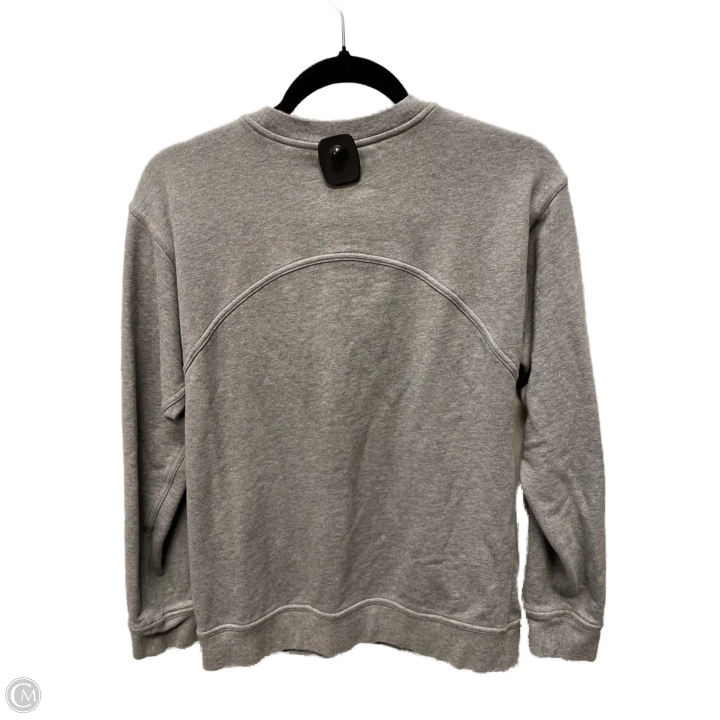 Sweatshirt Crewneck By Lululemon In Grey, Size: S