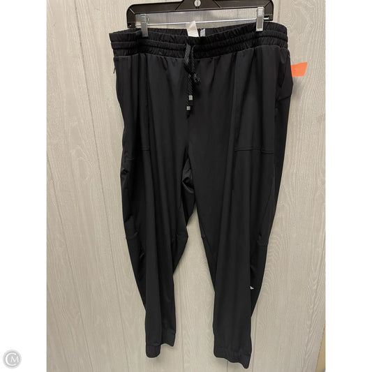 Athletic Pants By Fabletics In Black, Size: 1x