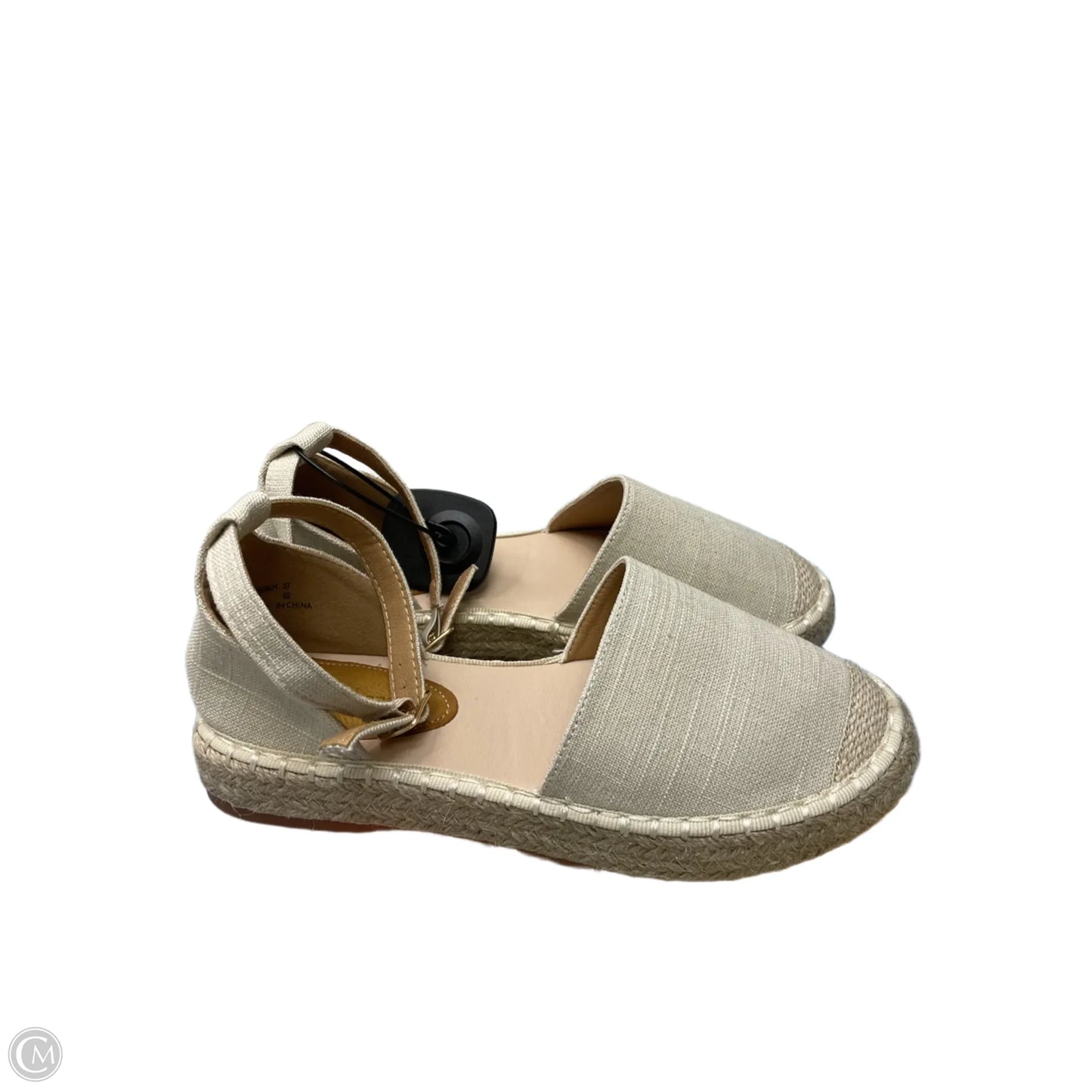 Shoes Flats By Clothes Mentor In Tan, Size: 7