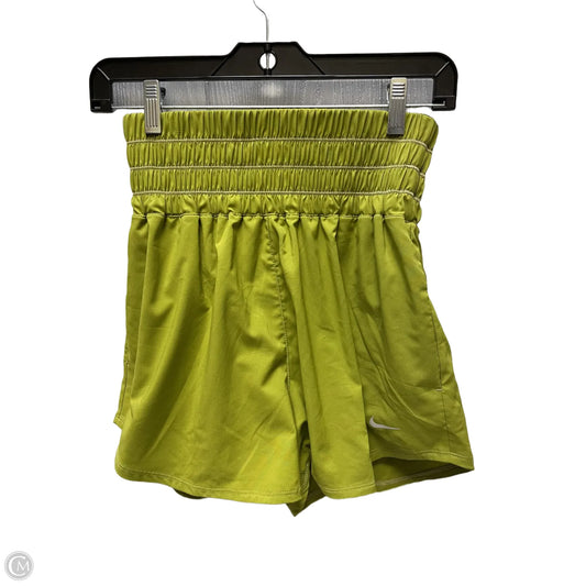 Athletic Shorts By Nike Apparel In Green, Size: S