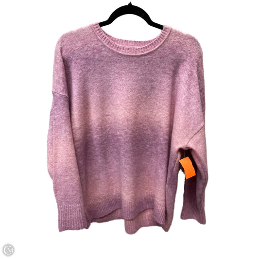 Sweater By Old Navy In Pink & Purple, Size: L