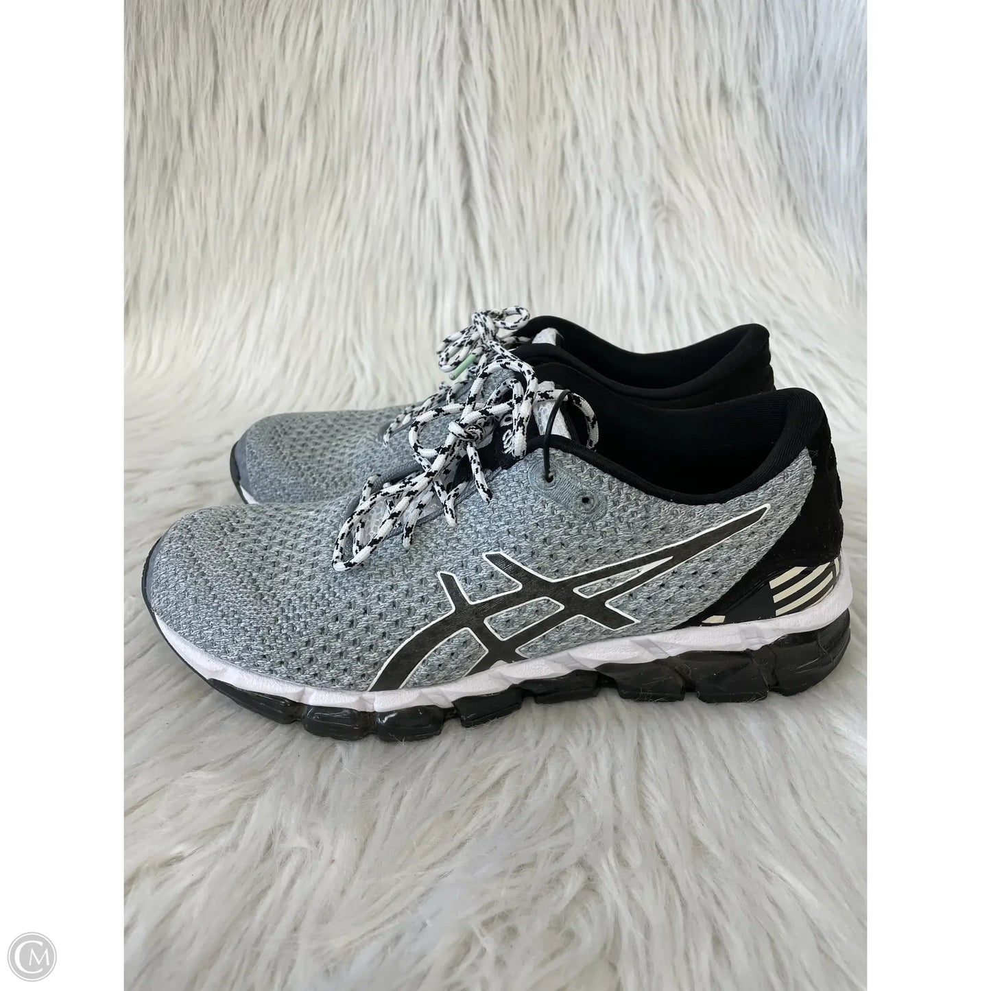 Shoes Athletic By Asics In Grey, Size: 8