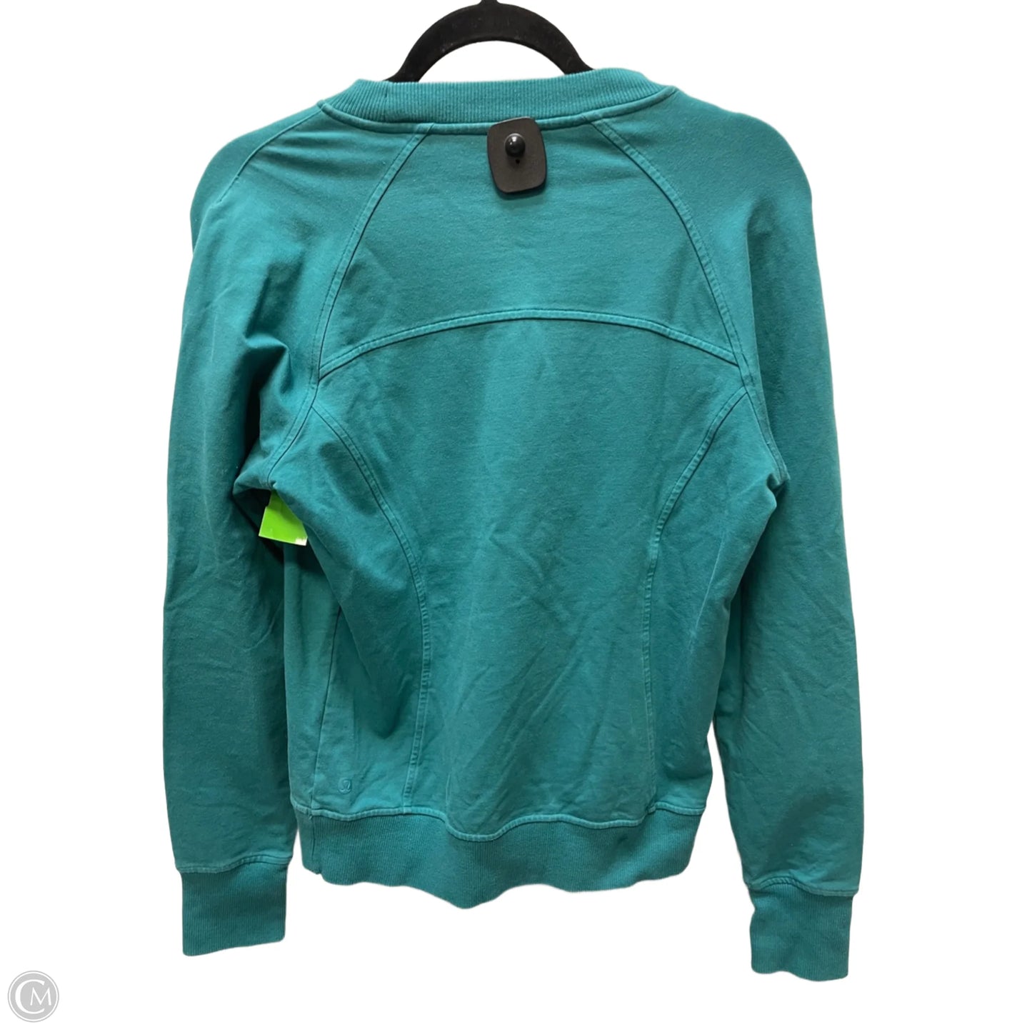 Athletic Sweatshirt Crewneck By Lululemon In Teal, Size: 6