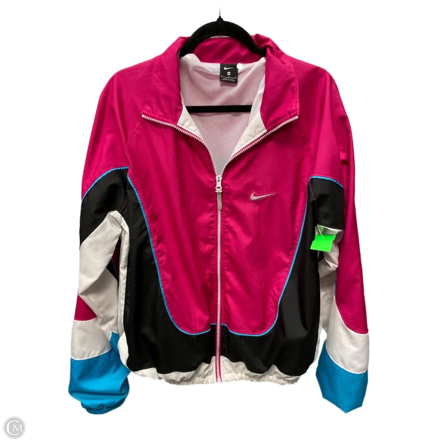 Athletic Jacket By Nike Apparel In Multi-colored, Size: M
