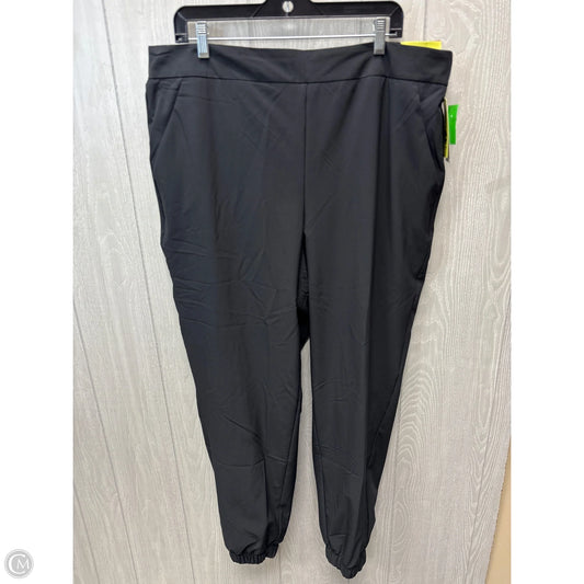 Athletic Pants By All In Motion In Black, Size: 18