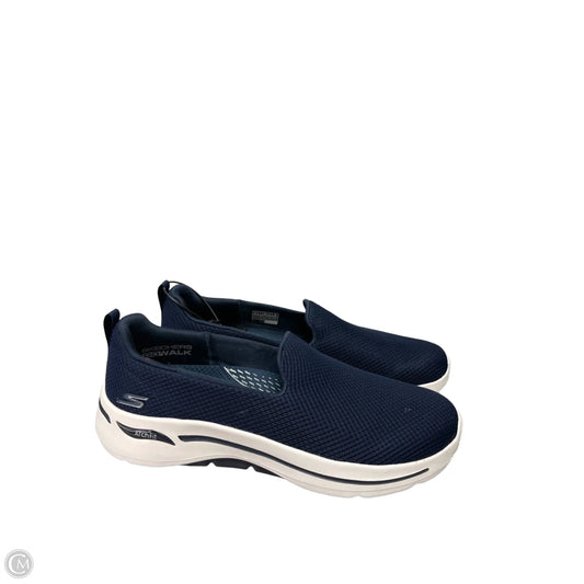 Shoes Athletic By Skechers In Navy, Size: 10