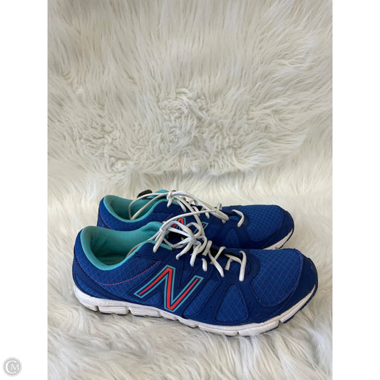 Shoes Athletic By New Balance In Blue, Size: 9