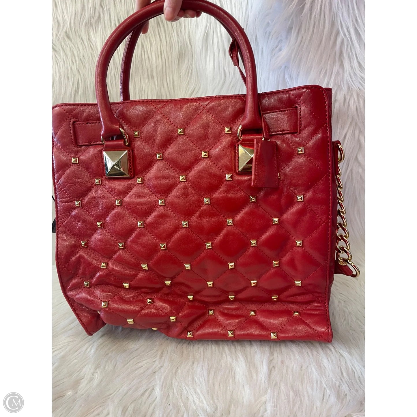 Handbag Designer By Michael Kors, Size: Large