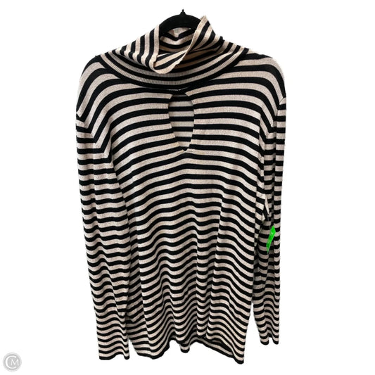 Sweater By Lane Bryant In Striped Pattern, Size: 3x